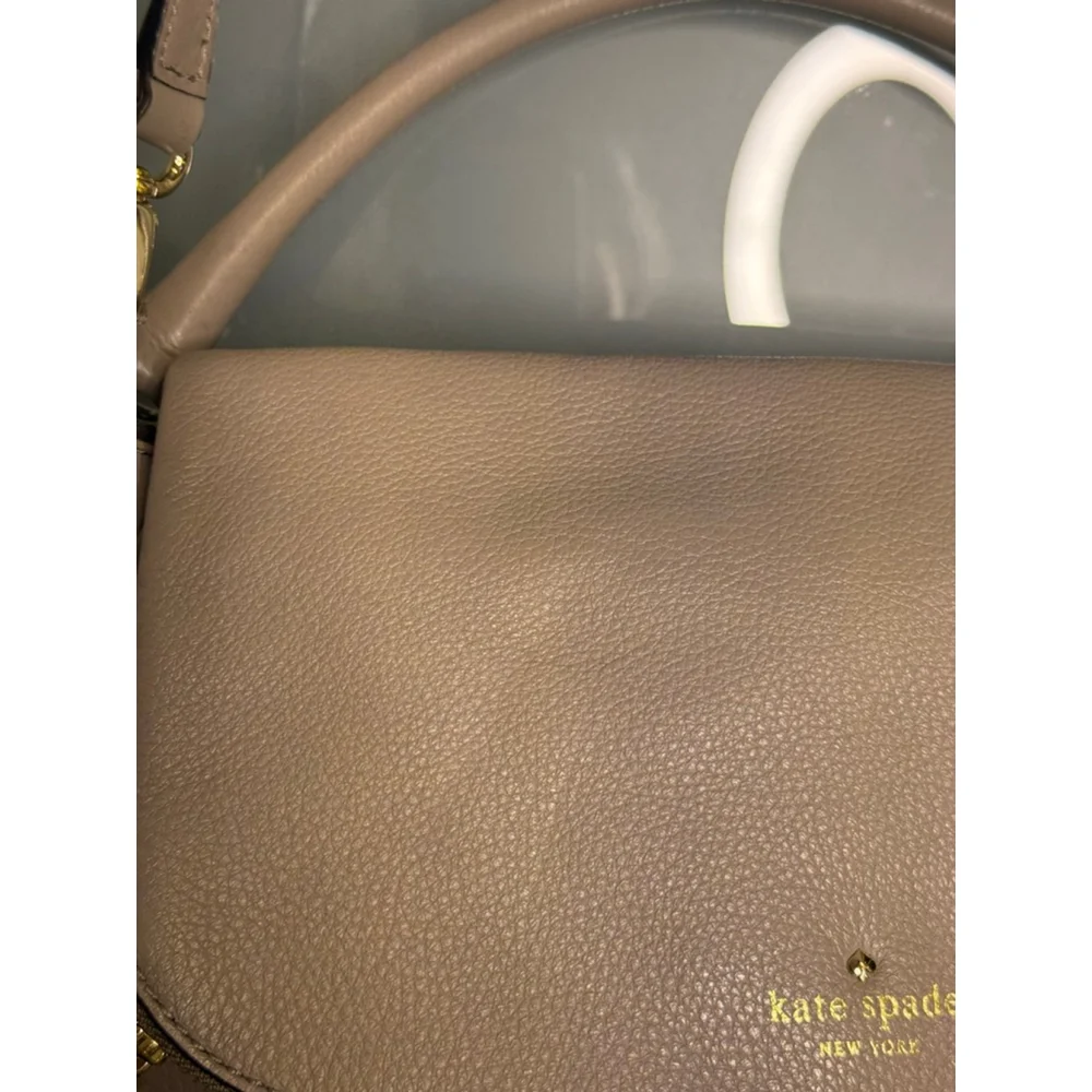 Kate Spade Boerum Place Devin Convertible Crossbody Bag In Taupe